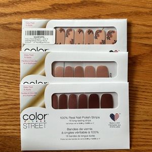 Color Street - Floral Obligation, At the Plaza and Gratitude Is Everything